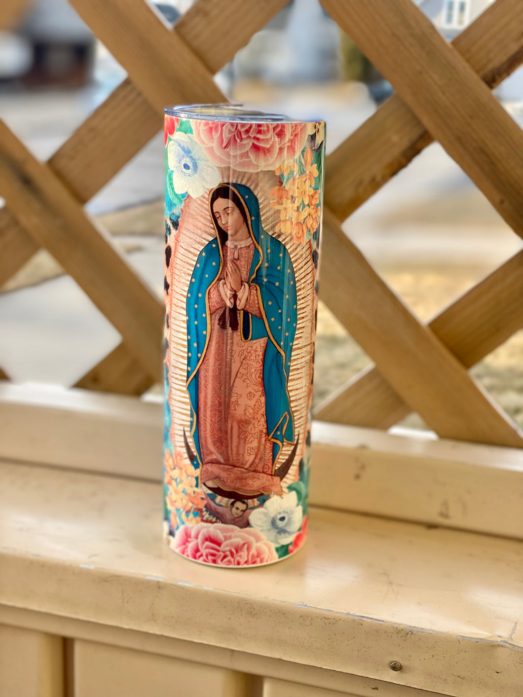 Virgen De Guadalupe tumbler